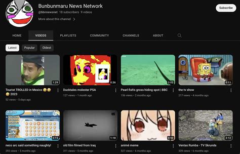 Bunbunmaru news network : r/youtubeiscreepy